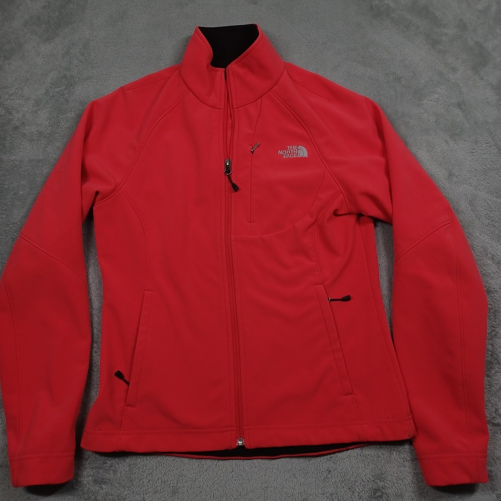 North Face Jacket Womens Small‎ Pink Outdoor Fleece Full Zip Casual